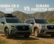 Subaru Forester 2025 vs Honda CR-V 2025 – cuál conviene para familia