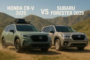 Subaru Forester 2025 vs Honda CR-V 2025 – cuál conviene para familia
