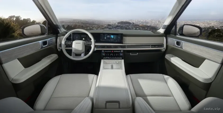 Interior del Hyundai Santa Fe 2024