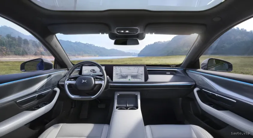 Interior del Xpeng P7 AWD 2023