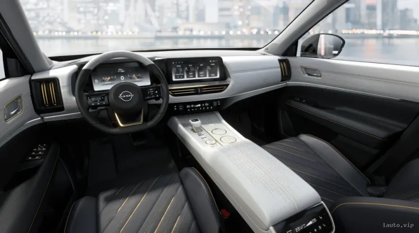 interior del Nissan Pathfinder 2024