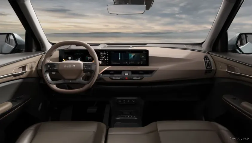 Interior del Kia EV5 2025