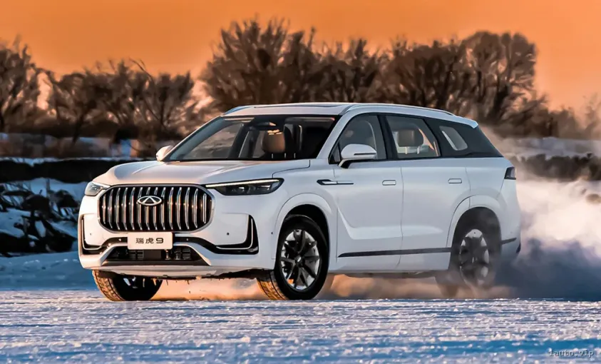 Chery Tiggo 9 2023 vista frontal