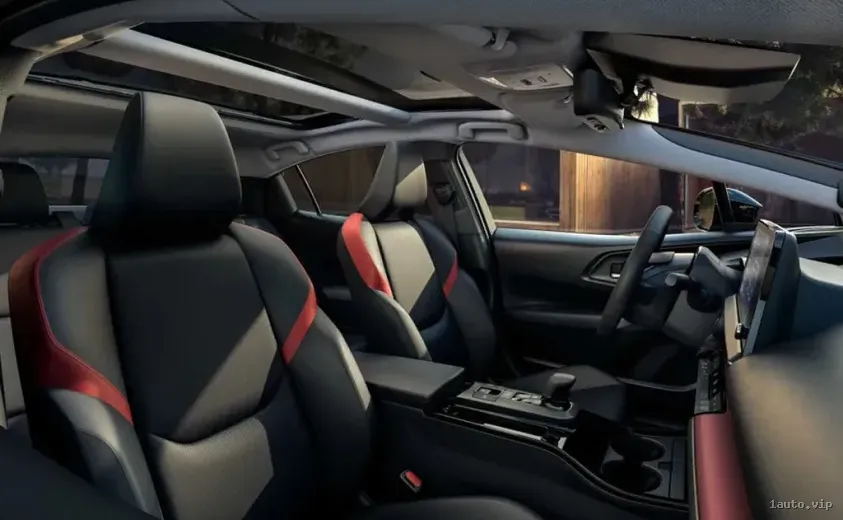 Toyota Prius 2023 interior con techo corredizo