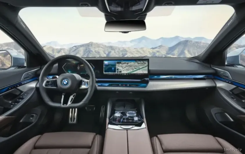Interior del BMW i5 eDrive40 M Sport