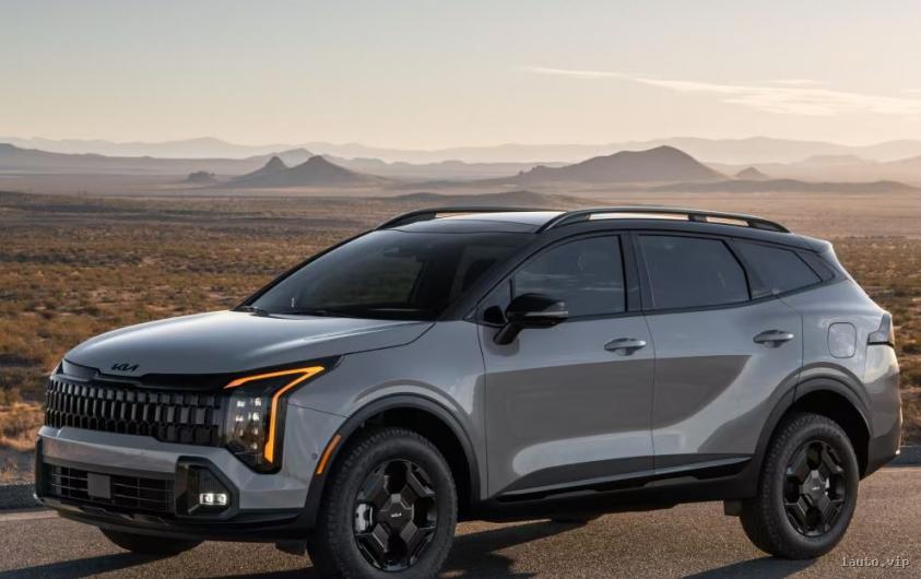 Lado del Kia Sportage