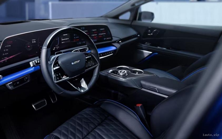 Interior del Cadillac Optiq-V