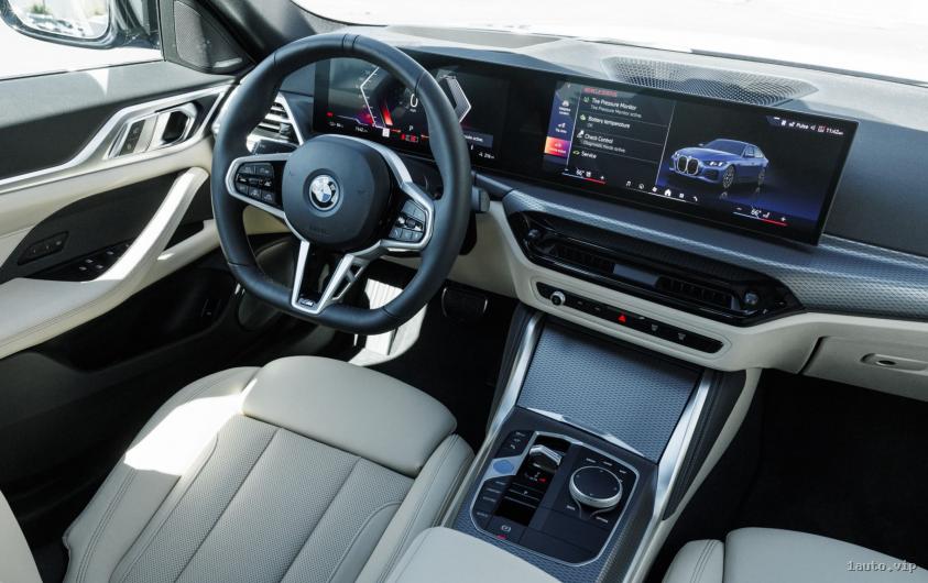 Interior del BMW i4 eDrive40