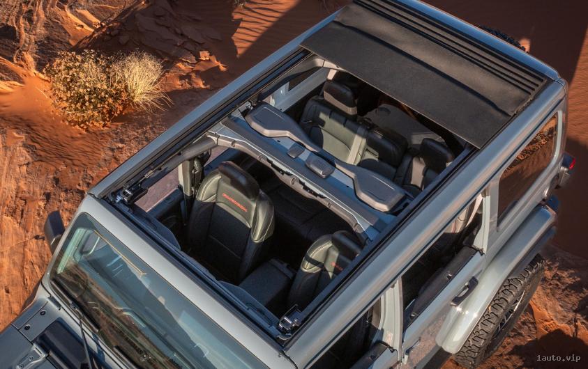 Techo blando del Wrangler 2025 de 4 puertas