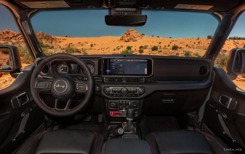 Interior del Jeep Wrangler 2025