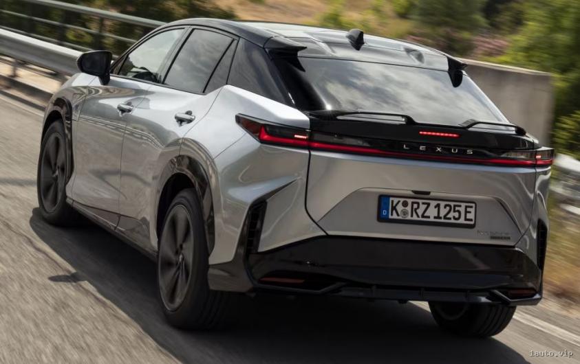 Parte trasera de la versión RZ550e