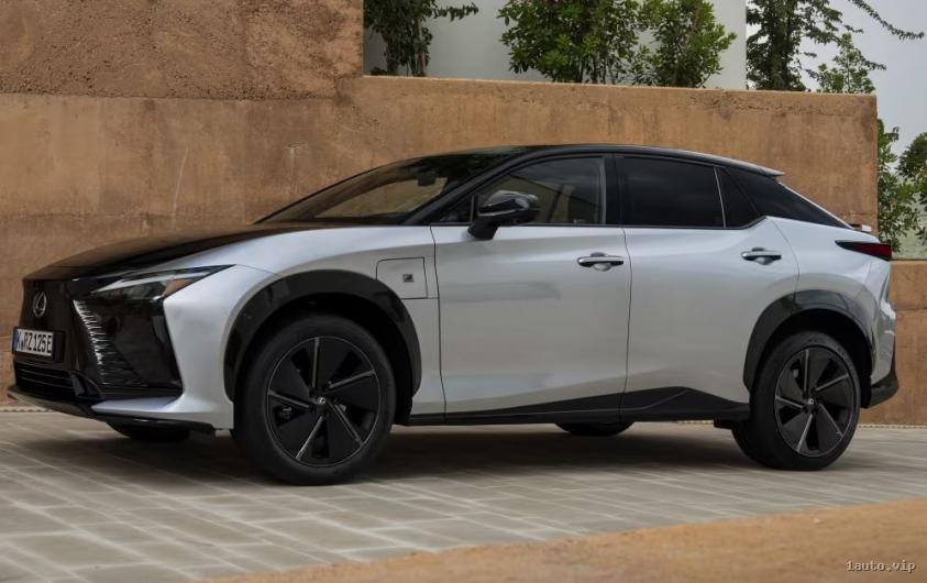 Vista lateral de la versión RZ550e