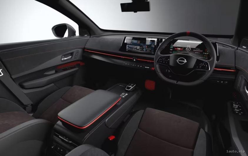 Interior de la versión Nissan Ariya NISMO 2025 para Japón