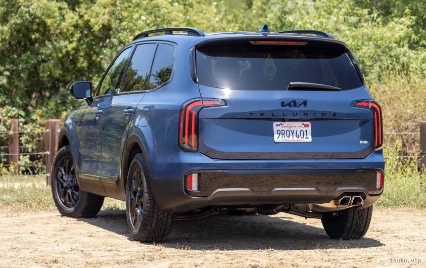 Óptica trasera del Kia Telluride 2026