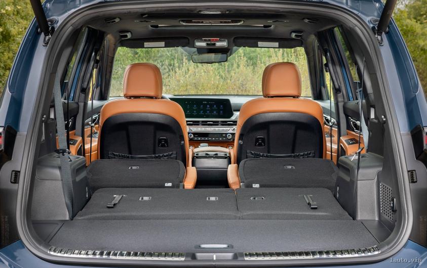 Espacio para tres filas completas de asientos en el Kia Telluride 2026