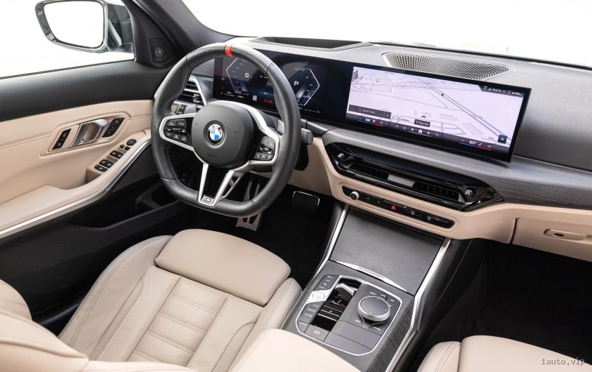 Tablero y salón del BMW M340i 2025