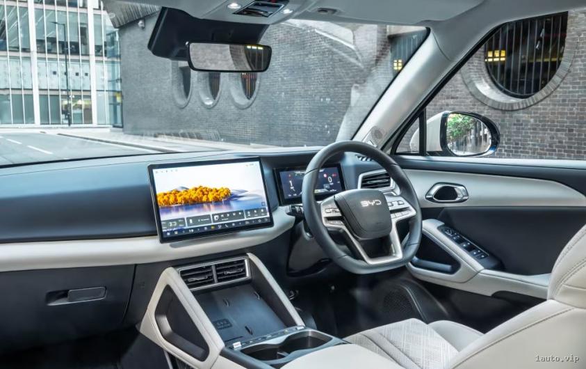 Interior del BYD Atto 2