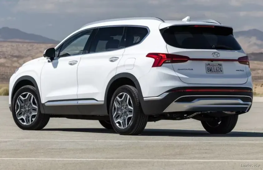 Hyundai Santa Fe 2023 Plug-in Hybrid parachoques trasero