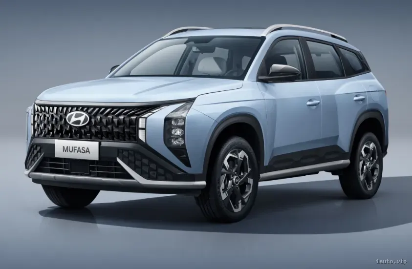 Hyundai Mufasa 2023, vista frontal