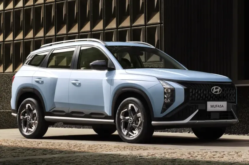 Hyundai Mufasa 2023 vista lateral