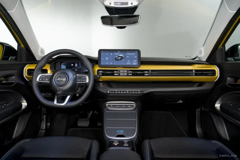 Interior del Jeep Avenger 2023
