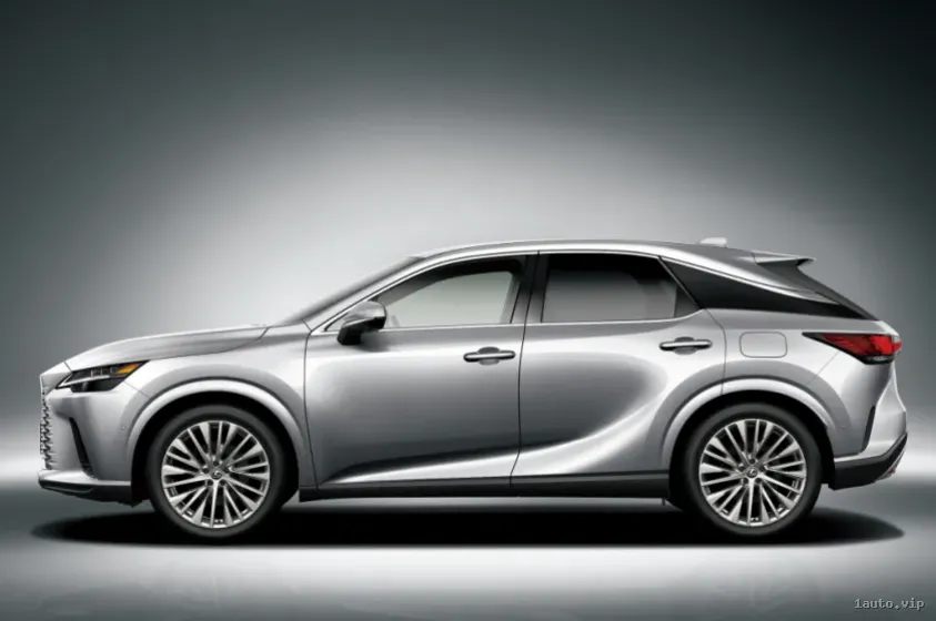 Lexus RX 2023 actualizado vista lateral
