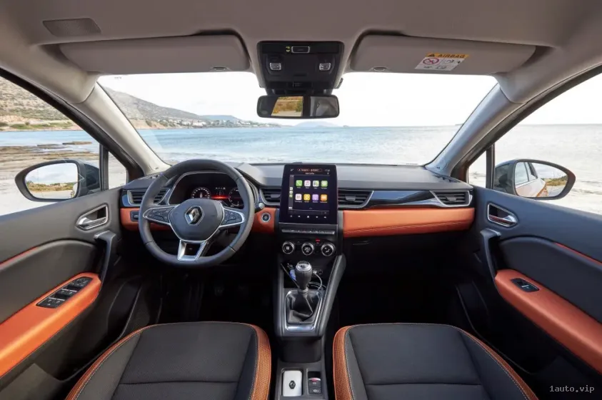 Interior del Renault Captur 2019