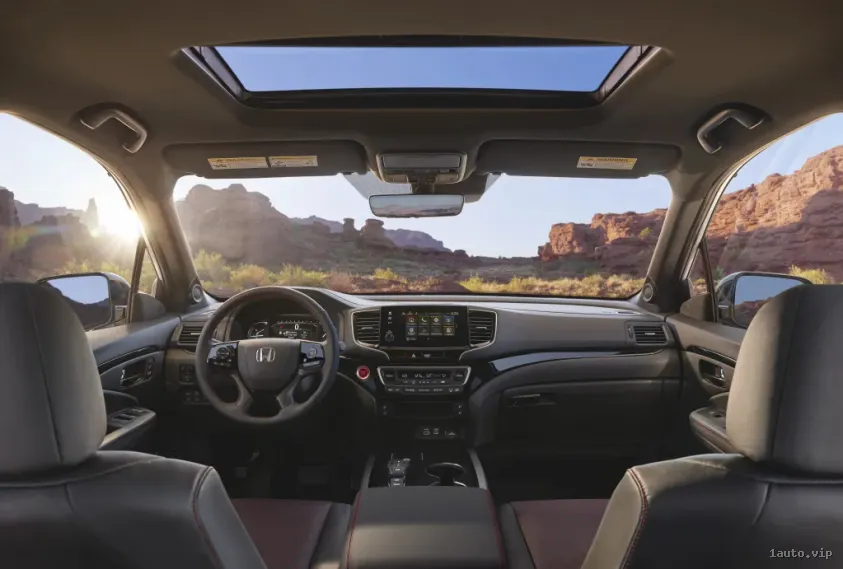 Interior del Honda Passport 2025