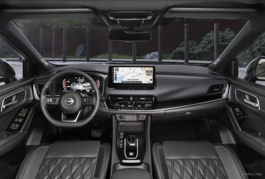 Interior del Nissan Qashqai e-Power 2022