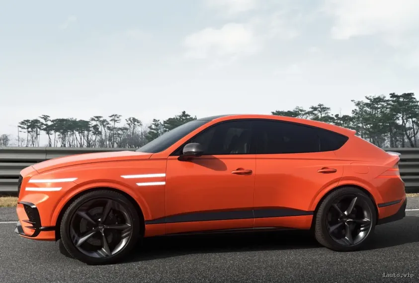 Genesis GV80 Coupe 2024, vista lateral