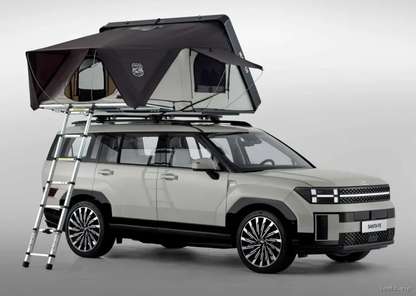 Hyundai Santa Fe 2024 crossover para picnic