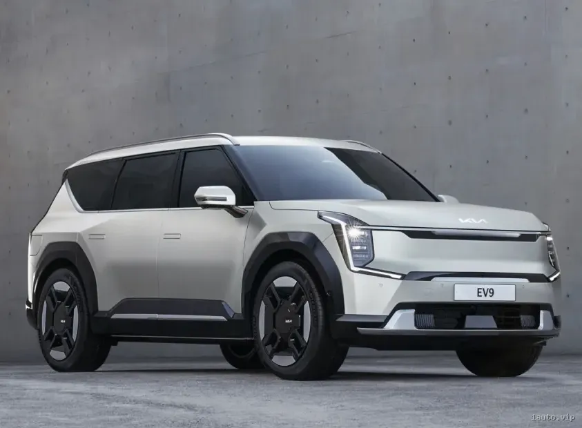 Kia EV9 parte delantera única