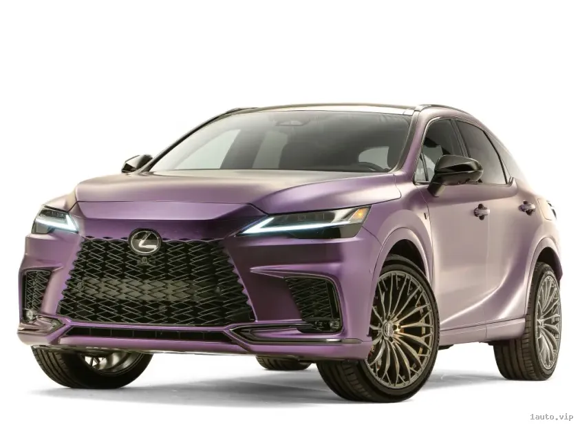 El RX 500h F Sport Performance más caro visto desde el frente