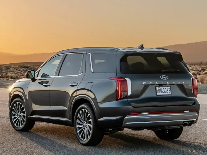 Hyundai Palisade 2023 vista trasera