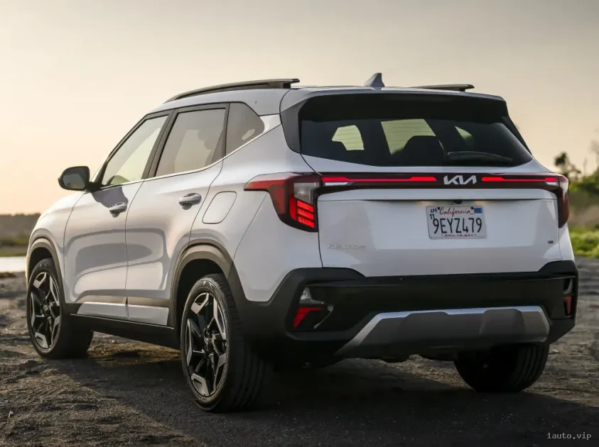 Parachoques trasero del Kia Seltos 2024