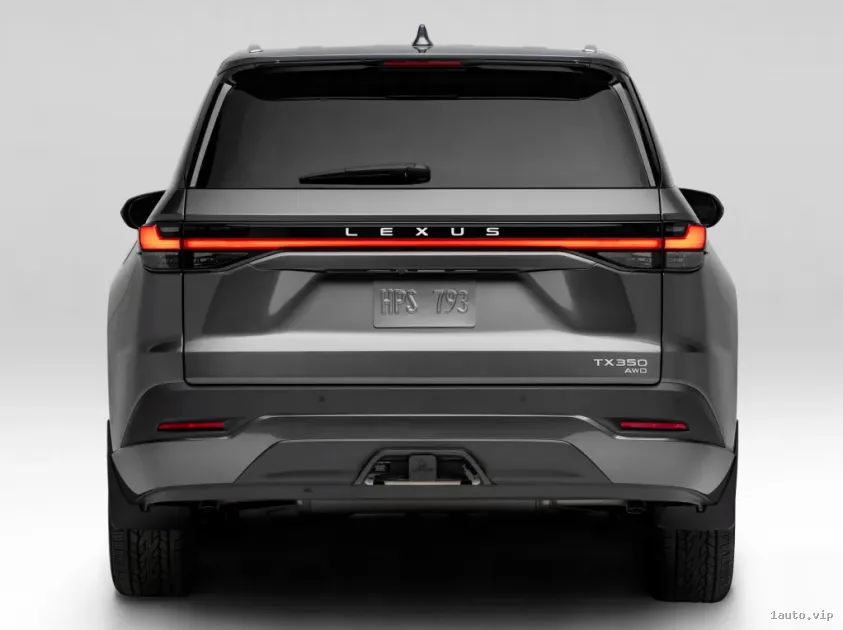 Lexus TX 2024 vista trasera
