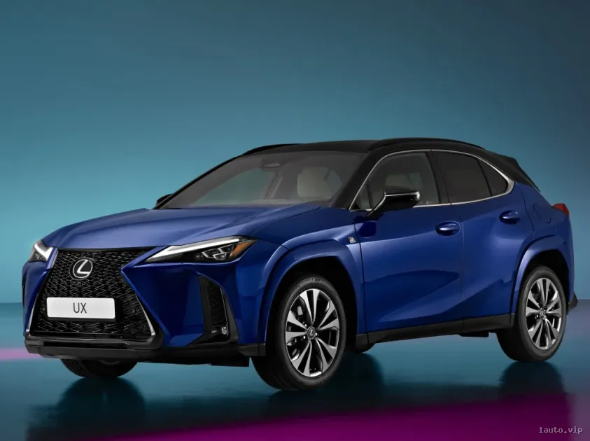 Vista frontal del Lexus UX 2025