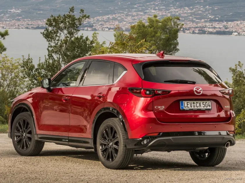 Mazda CX-5 2024 parachoques trasero