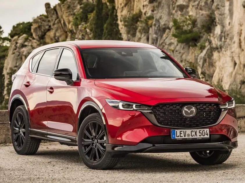 Mazda CX-5 2024 vista frontal
