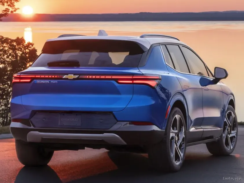 Chevrolet Equinox EV 2024 parachoques trasero