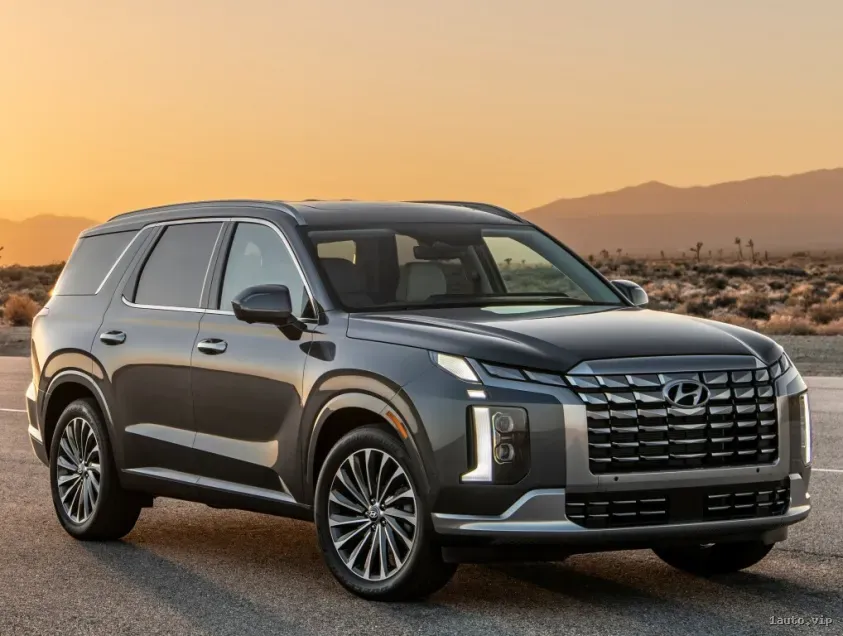 Hyundai Palisade 2023 óptica delantera